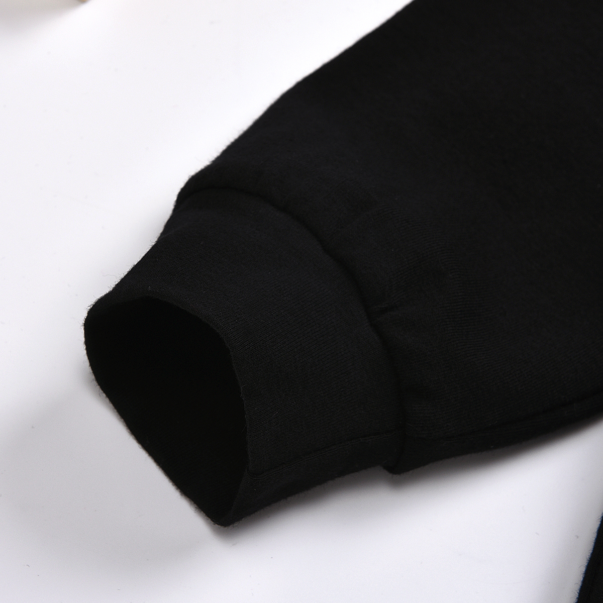 【12M-7Y】Boys Letter Print Hooded Long Sleeve Sweatshirt And Pants Set - 3488