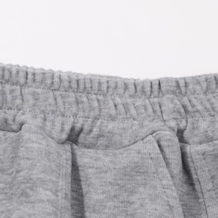 【18M-8Y】Girls Stylish Heart Shape And Letter Embroidered Thick Fleece Pants 【18M-8Y】Girls Stylish Heart Shape And Letter Embroidered Thick Fleece Pants