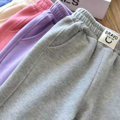 【18M-6Y】Kids Casual Solid Color Sweatpants Comfortable Pants 【18M-6Y】Kids Casual Solid Color Sweatpants Comfortable Pants