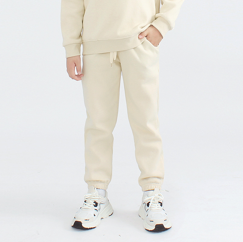 【4Y-12Y】Kids Casual Solid Color Comfortable Sweatpants 【4Y-12Y】Kids Casual Solid Color Comfortable Sweatpants