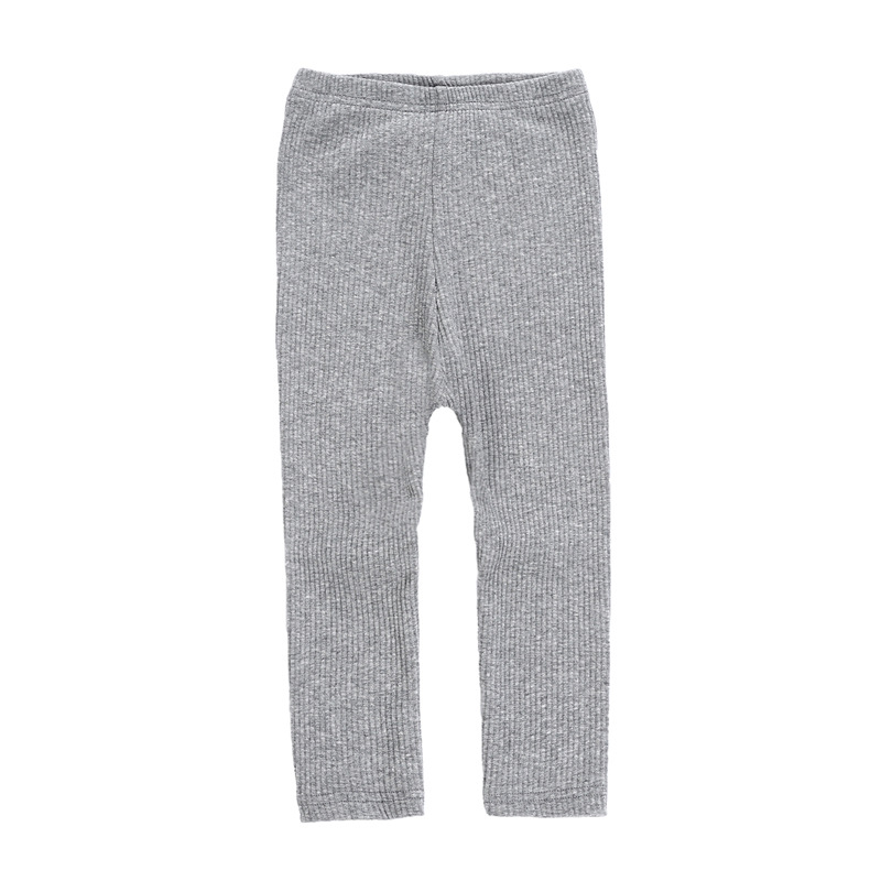 【18M-7Y】Girls Fashion Cotton Knit Leggings
