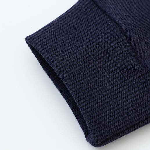 【18M-7Y】Kids Simple Solid Color Cotton Round Neck Long Sleeve Sweatshirt