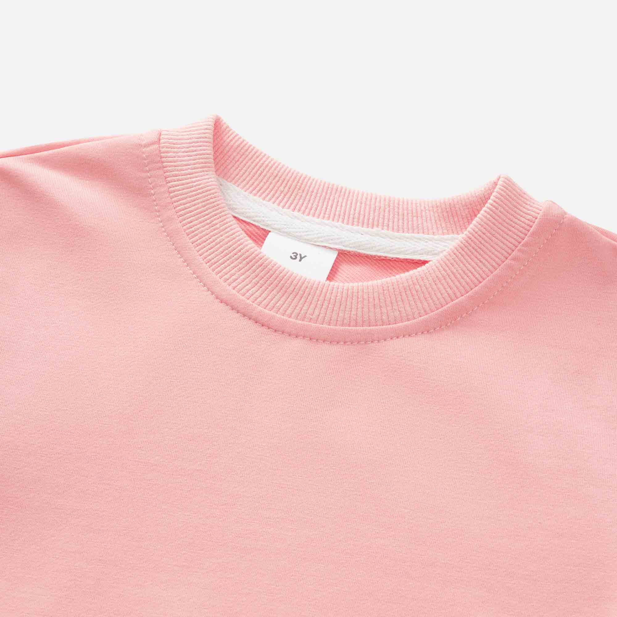 【12M-9Y】Girl Cotton Stain Resistant Ballerina Girl Print Long Sleeve Sweatshirt - 7206