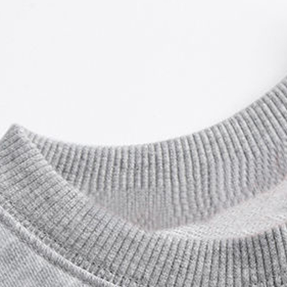 【18M-10Y】2-piece Unisex Slack Bear Print Crewneck Sweatshirt And Pants Set