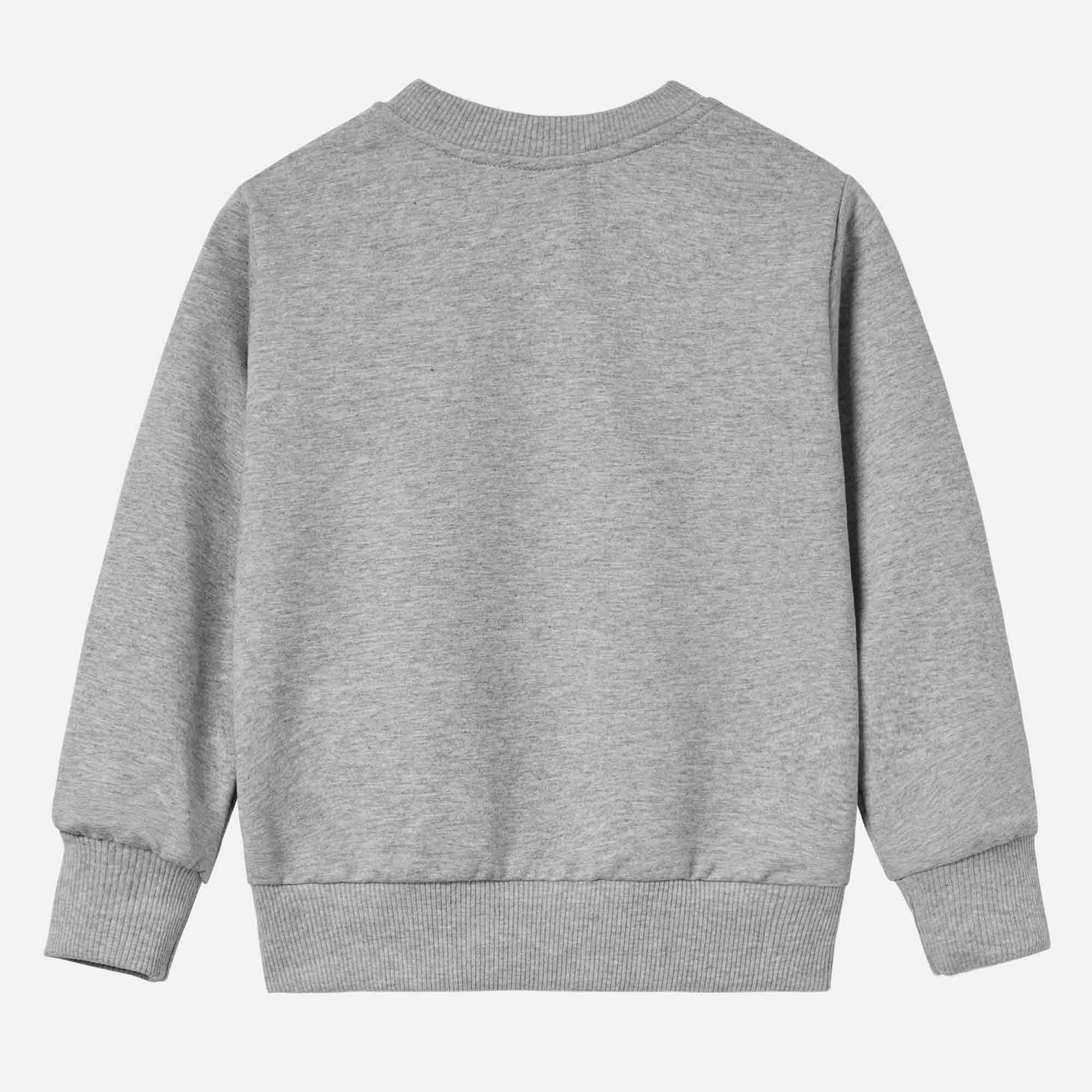 【12M-9Y】Girl Cotton Stain Resistant Ballerina Girl Print Long Sleeve Sweatshirt - 7206