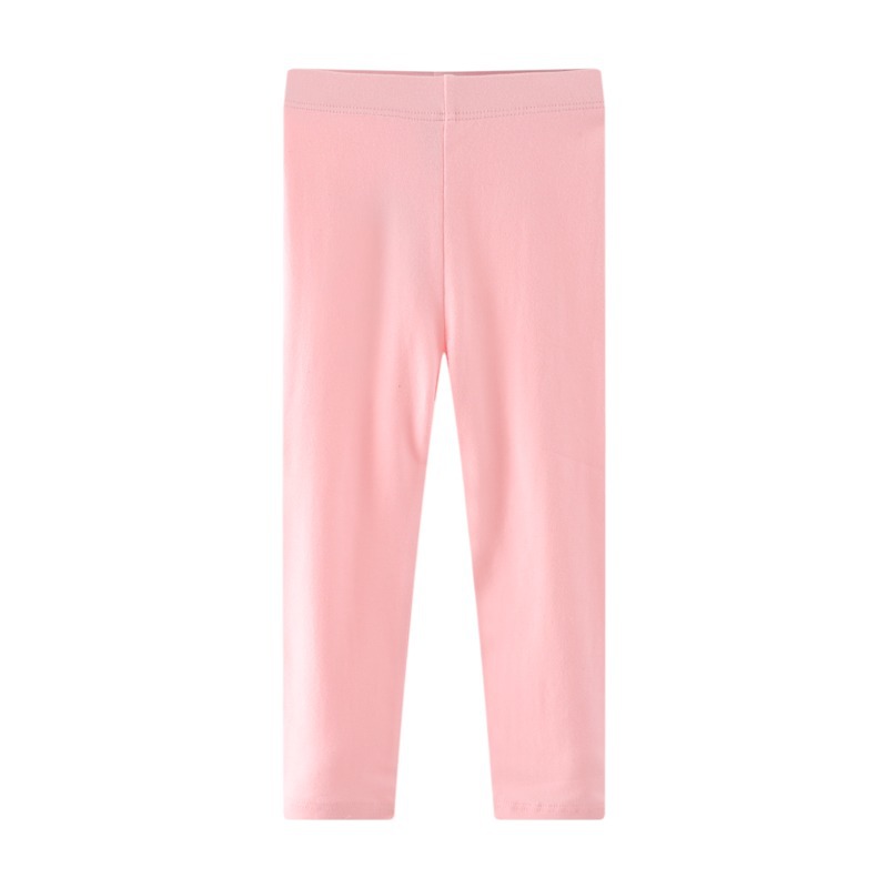 【18M-9Y】Girl Casual Solid Color Multicolor Elastic Leggings 【18M-9Y】Girl Casual Solid Color Multicolor Elastic Leggings
